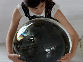 Kristallkugel glasklar, Durchmesser 500 mm