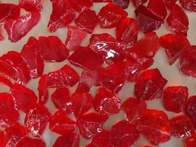 Glassteine Online-Shop - preiswert einkaufen glassteine-rubinrot